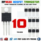 10pcs Irf9530 Irf9530npbf Mosfet Transistor P-channel 12a 100v 88w To-220 Usa