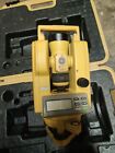 Topcon Dt-209l Optical Digital Theodolite W Laser And Carrying Case Dt-200