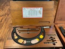 Starrett Micrometer Set No 224b Range 6 To 9 Item 1180
