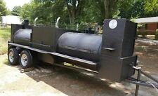 Pro T Rex Bbq Smoker Cooker 48 Grill Trailer Mobile Food Truck Business Catering