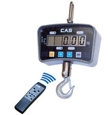 Cas Ie Series Heavy Duty Crane Scale 1000x 05 Lb Lcd Hoist Remotebrand New