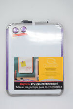 Magnetic Quartet Dry Erase White Writing Board 11x14 W Marker Amp Magnets