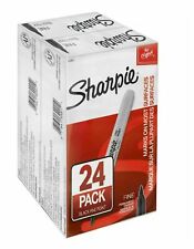 Sharpie Premium Permanent Fine Point Marker Black 30001 2 X 12 Pack 24 Markers