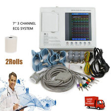 Carejoy 12lead Digital Electrocardiograph 3channel Ecgekg Machine Printer