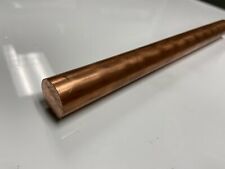 1 Diameter X 6 Long Copper Round Bar 1 Dia 110 Rod Lathe Stock
