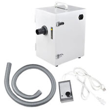 Dental Lab Single Row Dust Collector Vacuum Cleaner With Desktop Suction Base Us
