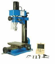 Mini Metal Mill Drilling Machine Press Benchtop 38 Drill Capacity With Cutters