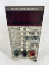 Vintage Tektronix Dm 501a Digital Multimeter Plugin Parts Or Repair
