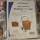 At Home Water Resistant Shopping Cart Liner With Cover Model H1001 H1001bsk