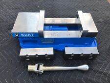 Excellent Kurt D 675 6 Milling Machine Vise New Soft Jaws Extra Steel Jaws