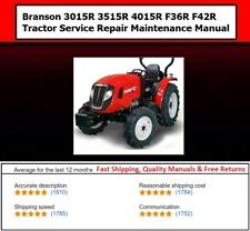 Branson 3015r 3515r 4015r F36r F42r Tractor Service Repair Maintenance Manual