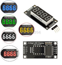 Rgb 4 Bits Digital Led Tm1637 Clock Tube Display 056 Inch For Arduino
