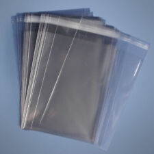 20x30 Clear Resealable Self Adhesive Seal Cello Lip Amp Tape Plastic Bags 16 Mil