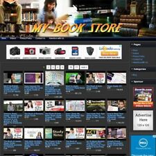 Book Store Home Based Online Affiliate Business Website For Sale Free Domain