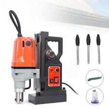 1100w Md40 Magnetic Drill Press 40mm Boring 12000n Mag Force Industrial