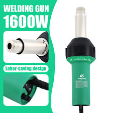 1600w Hot Air Torch Plastic Welding Soldering Gun Heat Pistol Welder Nozzle Rods