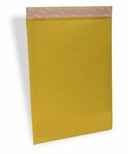 100 0 65x10 Eco Kraft Bubble Padded Envelopes Mailers Lite Shipping 65x10