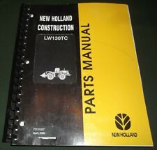 New Holland Lw130tc Wheel Loader Parts Manual Book Catalog