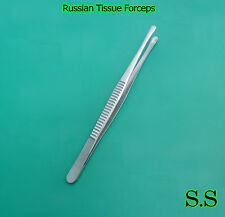 4 Russian Tissue Forceps Surgical Dental Instruments 8