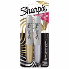 Sanford Sharpie 2 Count Gold And Silver Metallic Permanent Marker