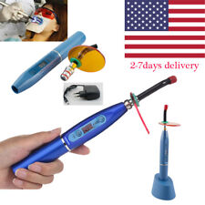 Dental Wireless Cordless Led Curing Light Fast Cure Lamp 2000mwcm Strong Power
