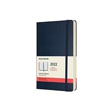 Moleskine Classic 12 Month 2022 Daily Planner Hard Cover Large 5 X 825 Sapph