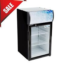 165 Countertop Display Refrigerator Swing Door Merchandiser Etl Cooler Depot