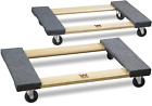 Wen 721830 1000 Lbs. Capacity 18 In. X 30 In. Hardwood Movers Dolly 2-pack