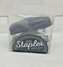 Nip Mini Hand Held Stapler With 1000 Staples Gray Color Old Stock Item 871 400
