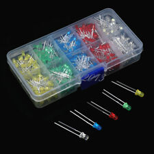 500pcs 3mm Bright Led Light Emitting Diode Component Kit For Pcb Circuit New