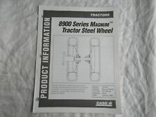 Case Caseih Magnum 8900 Tractor Steel Wheel Product Information Brochure
