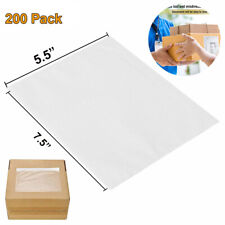 75 X 55 Clear Adhesive Top Loading Packing Listshipping Label Envelopes
