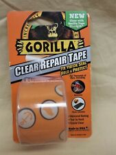 Gorilla Clear Repair Tape Incredibly Strong 15in X 15ft Fix Patch Seal