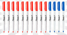 14 Sharpie Permanent Markers Ultra Fine Point 10 Red Amp 4 Blue