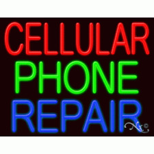 Brand New Cellular Phone Repair 31x24 Real Neon Sign Withcustom Options 11673
