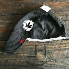 Pot Leaf Glow N Dark Black Welding Hat Welder Hats Cap Weed Biker Hood Helmet