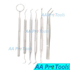 Dentist Tool Kit Stainless Steel Tarter Remover Dental Pick Hygiene Set Pr 326