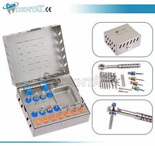 Implant Brand New Surgical Drill Kit Drills Drivers Ratchet Dental Instruments