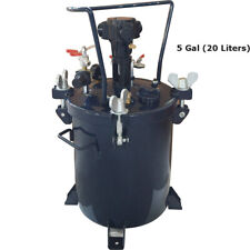 Pressure Feed Paint Mixer Pot Tank Sprayer Regulator Air Agitator 5 Gallon 20l