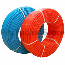 1 Blue 1 Red Rolls Of Non Barrier Pex Tubing For Plumbing Applications