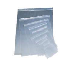 1000 X Clear Plastic Seal Top Ziplock Reclosable Poly Jewelry Bags 2 Mil 3x4
