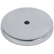 Master Magnetics 07223 Heavy Duty Round Magnetic Base Nickel Plated 319 Dia