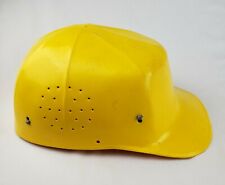 Vintage Ed Bullard Mk 2 Hard Boiled Bump Cap Hard Hat Usa Yellow Helmet W Liner