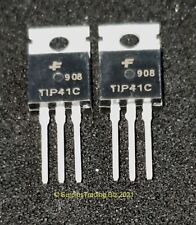 Fairchild Tip41c Npn Power Transistor To 220 Pk Of 2