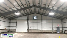 Steel Factory Mfg 50x70x16 Metal Frame I Beam Workshop Storage Garage Building