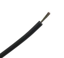 10 Belden 8899 18awg Black Test Lead Hook Up Wire 5kv 5000 Volt Rated 10 Fee