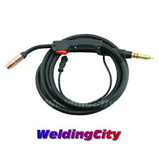 Mig Welding Gun 150a 12 Ft Heavy Duty Front Consumables For Miller M 15m 150