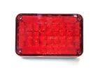 Sound Off Red Led Tail Lamp 6.5 X 4 Ecv461sttp Nos