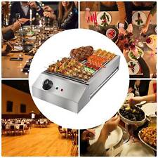 Smokeless Electric Barbecue Oven Grill Equipment Bbq Machine Outdoor 110v 1600w