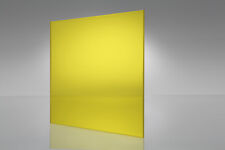 Yellow Transparent Acrylic Plexiglass Sheet 116 X 6 X 12 2208